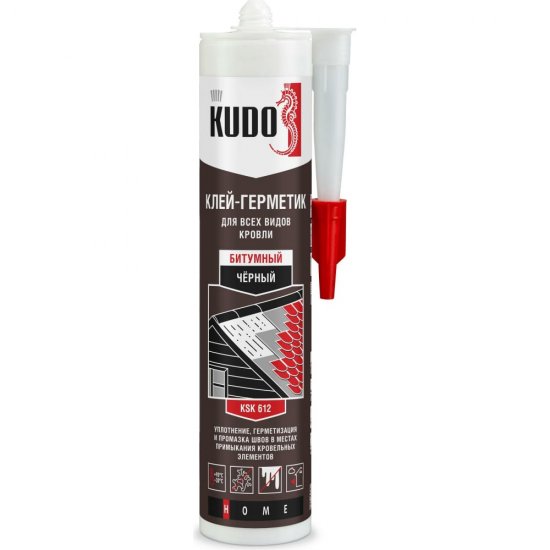 Битумный клей-герметик для всех видов кровли KUDO HOME