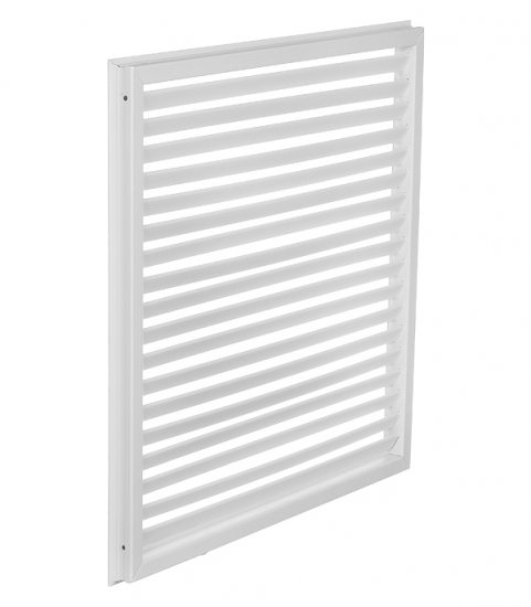 Решетка вентиляционная ПВХ Era ПР 600х600 мм белая