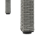 Стол садовый Naterial Davos Fix 90x180x74 см алюминий/стекло цвет серый