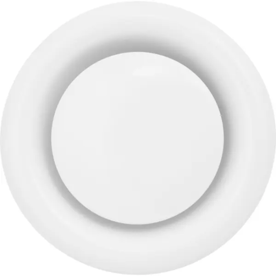 Диффузор вентиляционный Ore DVS D160 мм металл цвет белый