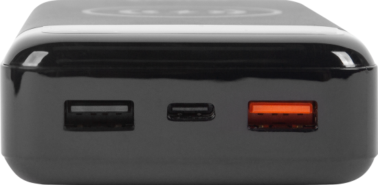 Внешний аккумулятор Oxion OPB-1502WC/QC 10000 мАч цвет черный