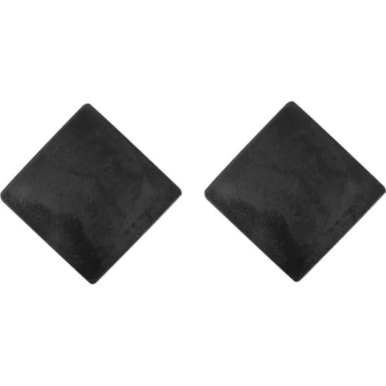 Заглушка 50x50 мм внутренняя черная 2 шт.