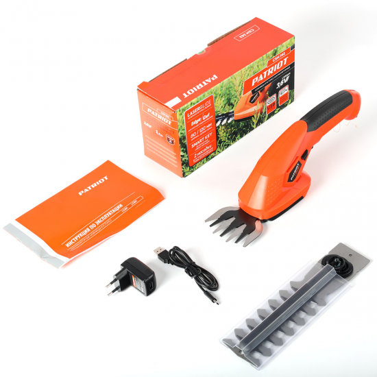 Ножницы аккумуляторные Patriot CSH362 3.6 В 1x1.3 Ач АКБ и ЗУ входит в комплект