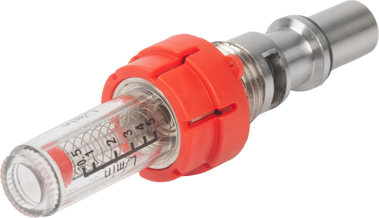 Коллекторный настроечный клапан с расходомером встраиваемый (ДЛЯ VTC.589)