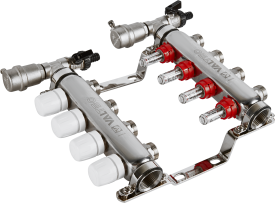 Коллекторная группа Valtec на 4 выхода