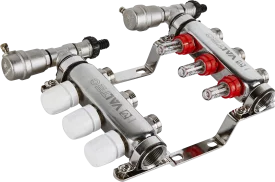 Коллекторная группа Valtec на 3 выхода 1x3/4 евроконус