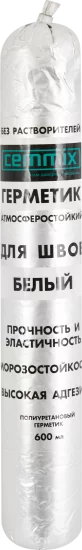 Клей-герметик для швов Cemmix 600 мл белый