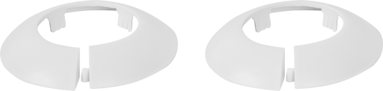 Обвод для труб «Белый» 43 мм, 2 шт.