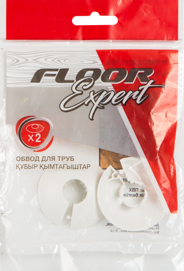 Обвод для труб «Белый» 16 мм, 2 шт.
