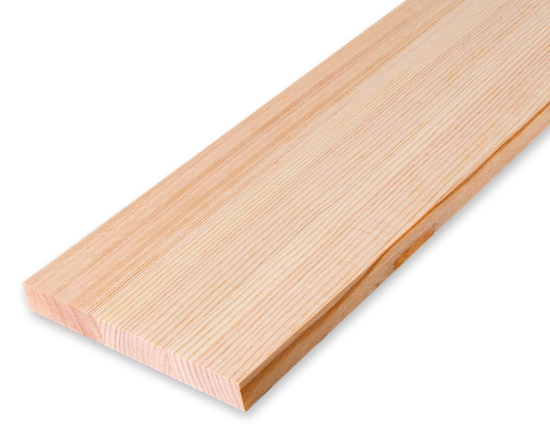 Деревянная панель сращенная 11x120x3000 мм хвоя сорт Экстра прямая