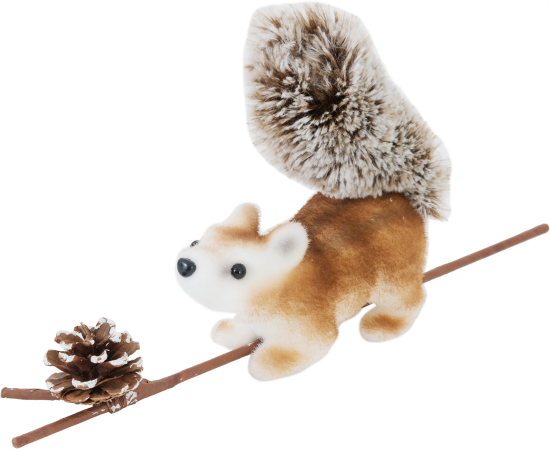 Декоративная фигура «Белка на веточке», 40 см