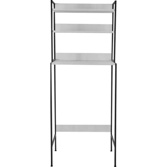 Стеллаж для хранения над стиральной машиной цвет чёрный