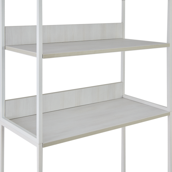 Стеллаж для хранения над унитазом цвет белый