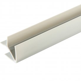 Профиль ПВХ угловой наружный Т5 мм серый 3 м
