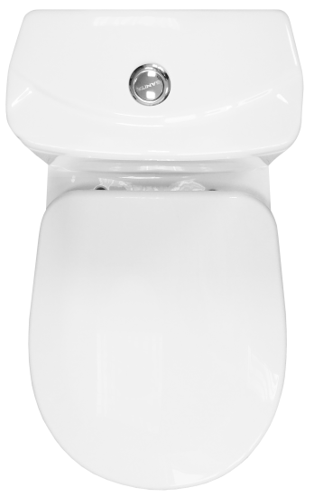 Унитаз-компакт Sanita Master косой выпуск двойной слив