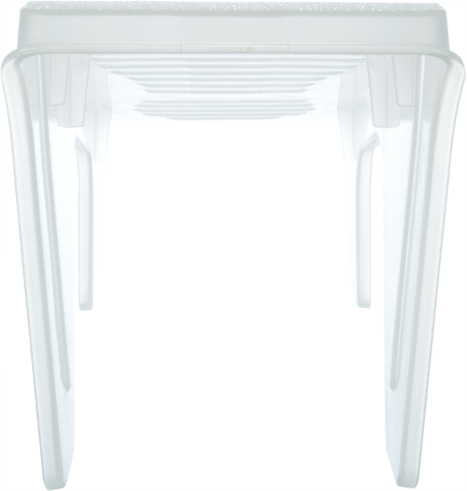 Подставка для обуви 11.5x14x24.5 см пластик цвет белый