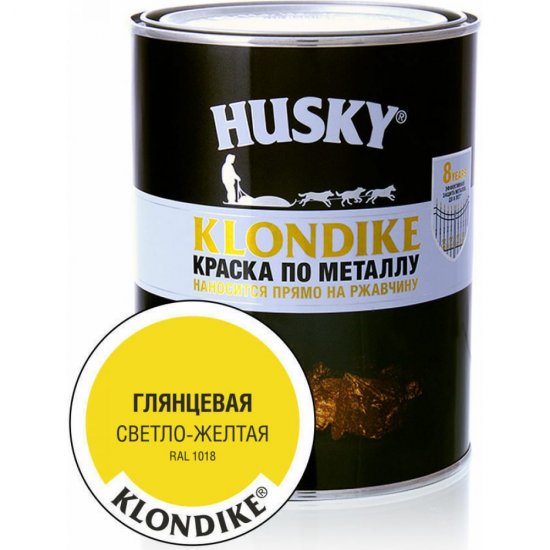 Краска по металлу HUSKY Klondike