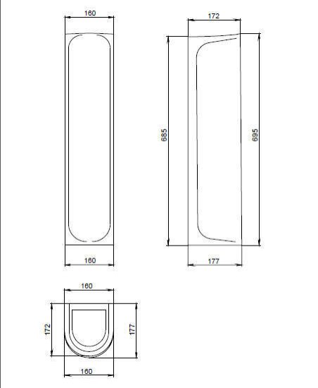 Пьедестал Santeri Вест 69.5 см