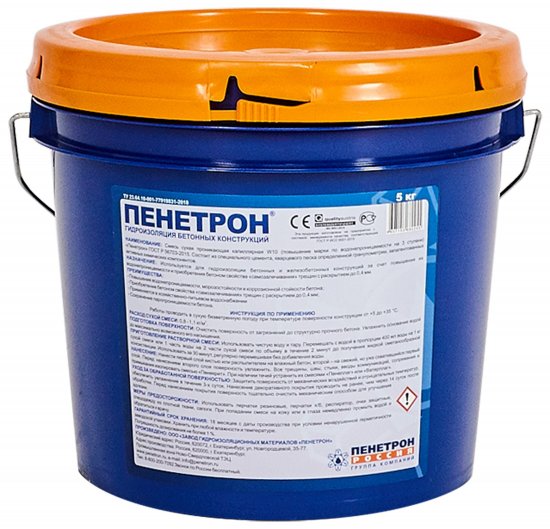 Гидроизоляция Пенетрон 5 кг