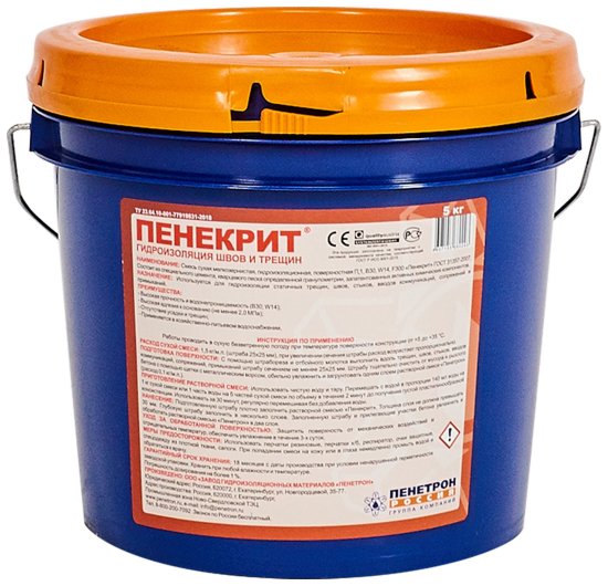 Гидроизоляция Пенекрит 5 кг