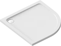 Душевой поддон Sensea Slim акриловый 1/4 круга 100x100 см