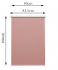 Штора рулонная блэкаут Inspire Santos 80x160 см сиреневая Santal 4