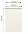 Штора рулонная блэкаут Inspire Santos 60x160 см экрю Cream 5