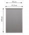 Штора рулонная блэкаут Inspire Santos 80x160 см серая Granit 3