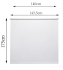 Штора рулонная блэкаут Inspire Santos 140x175 см белая White 0