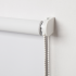 Штора рулонная блэкаут Inspire Santos 160x175 см белая White 0