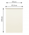 Штора рулонная блэкаут Inspire Santos 80x160 см экрю Cream 5