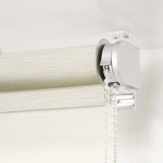 Штора рулонная день-ночь Inspire Moscou 180x175 см светло-бежевая Trench 6