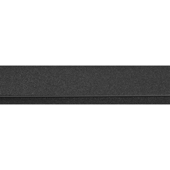 Профиль Лофт под стекло 2000 мм черный