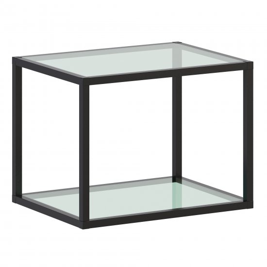 Профиль Лофт под стекло 2000 мм черный