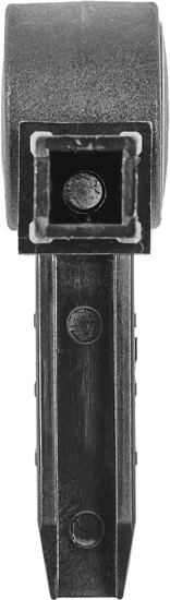 Коннектор 2 Лофт с колесной опорой черный