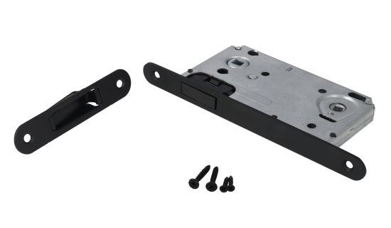Защелка магнитная Edson EDS-50-90 73x132x14 мм сталь цвет черный