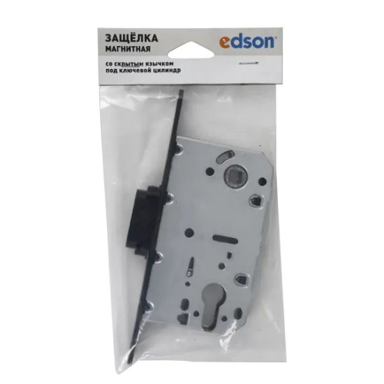 Защелка магнитная Edson под ключ EDS-50-85 73x132x14 мм сталь цвет черный