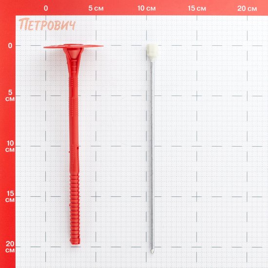 Дюбель для теплоизоляции Tech-Krep 10х200 мм металлический гвоздь с термоголовкой (40 шт.)
