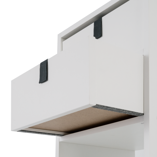 Выдвижной ящик Spaceo KUB 32.4x15.3x31.5 см ЛДСП цвет белый