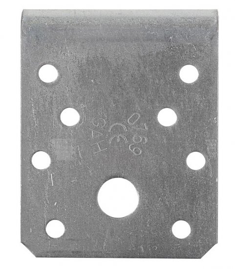 Уголок крепежный оцинкованный 70х70х55х2.5 мм GAH ALBERTS