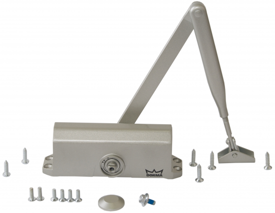 Доводчик дверной Dorma TS-77 EN3 максимальная нагрузка 60 кг алюминий цвет серебристый