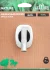 Крючок для ванной комнаты Lemer Nature 1 рожок металл цвет хром