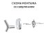 Держатель для полотенец Lemer Nature цвет хром