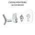 Держатель туалетной бумаги с крышкой Lemer Nature металл цвет хром