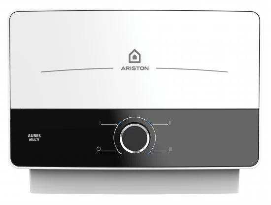 Проточный водонагреватель электрический Ariston Aures M 10.5 3195236 10.5 кВт белый