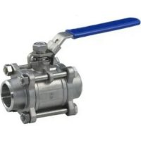 Трехсоставной шаровый кран TITAN LOCK TL75TPBVSS-WD