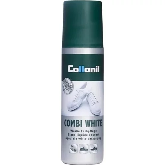 Белая краска для обуви, гладкой кожи и текстиля Collonil Combi White