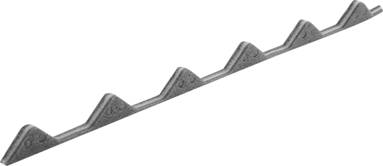 Заполнитель карнизов Ондулин DIY 0.855 м серый