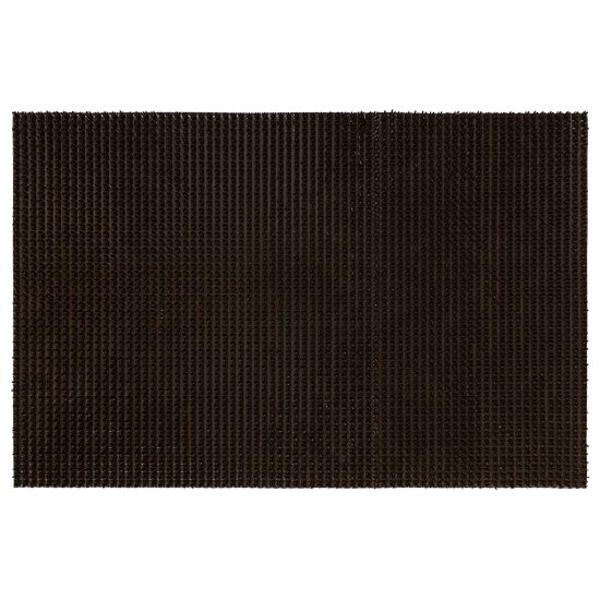 Коврик щетинистый 45x60 см полипропилен цвет коричневый