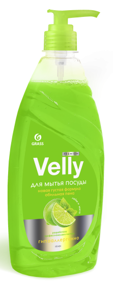 Средство для мытья посуды Grass Velly Premium «Лайм и мята» 1 л